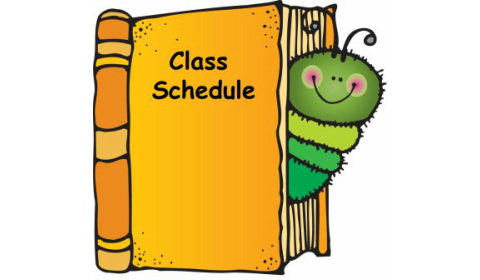 Class Schedule - 5 Eisnor Website